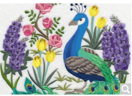 3M绣花喷胶:匠心工艺的完美搭档(图7) 孔雀.png